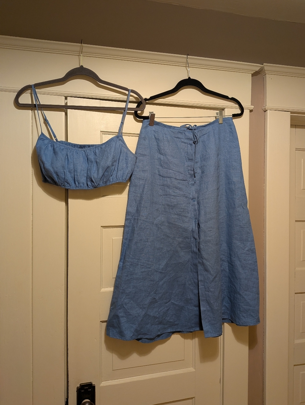Reformation Kamren Linen Two Piece Set - Picture 5 of 7